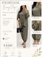 Muted Olive Co-ord set